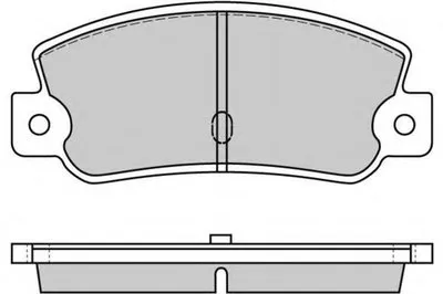 Комплект тормозных колодок, дисковый тормоз E.T.F. купить