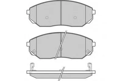 Комплект тормозных колодок, дисковый тормоз E.T.F. купить