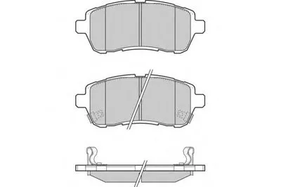 Комплект тормозных колодок, дисковый тормоз E.T.F. купить