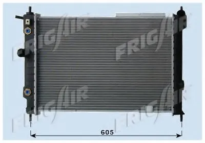 Радиатор, охлаждение двигателя FRIGAIR купить