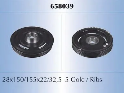 Ременный шкив, коленчатый вал MALÒ купить