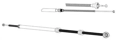 Трос, стояночная тормозная система CEF купить