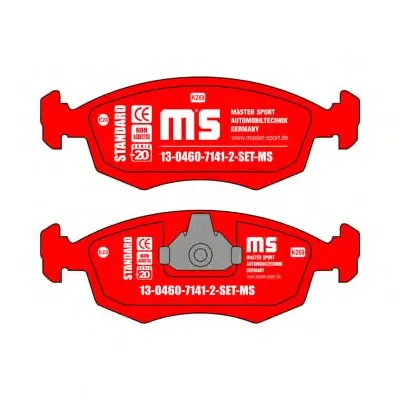 Комплект тормозных колодок, дисковый тормоз MASTER-SPORT купить