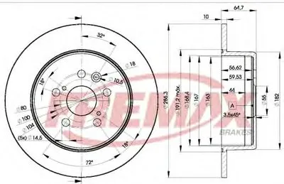 Тормозной диск Premium Carbon + FREMAX купить