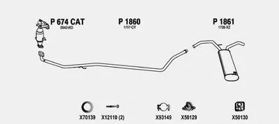 Система выпуска ОГ FENNO купить