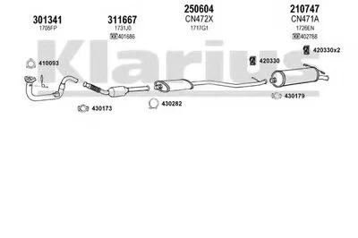 Система выпуска ОГ KLARIUS купить