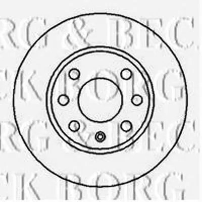 Тормозной диск BORG & BECK купить