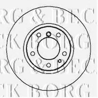 Тормозной диск BORG & BECK купить