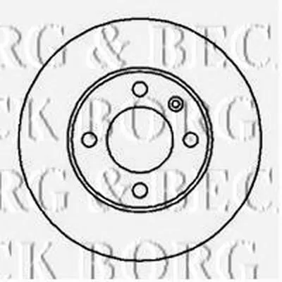Тормозной диск BORG & BECK купить