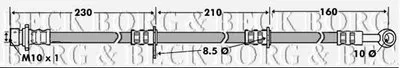 Тормозной шланг BORG & BECK купить