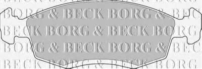 Комплект тормозных колодок, дисковый тормоз BORG & BECK купить