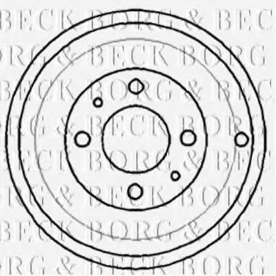 Тормозной барабан BORG & BECK купить