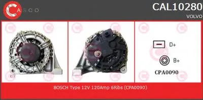 Генератор GENUINE SERIES CASCO купить