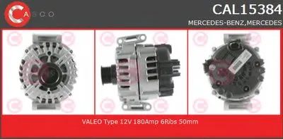 Генератор GENUINE SERIES CASCO купить