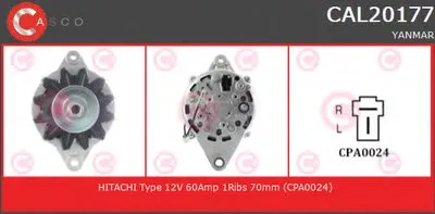 Генератор BRAND NEW SERIES CASCO купить