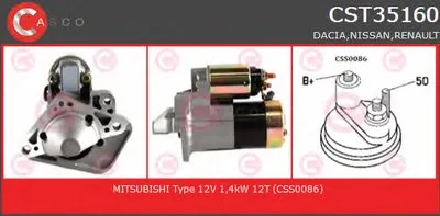 Стартер BRAND NEW SERIES CASCO купить