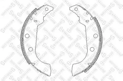 Комплект тормозных колодок STELLOX купить