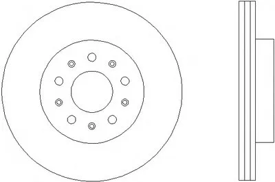 Тормозной диск PRO HELLA PAGID купить