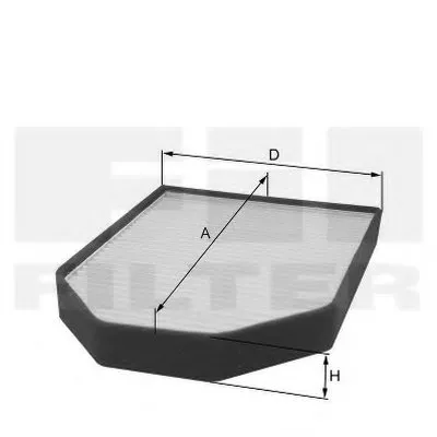 Фильтр, воздух во внутренном пространстве FIL FILTER купить