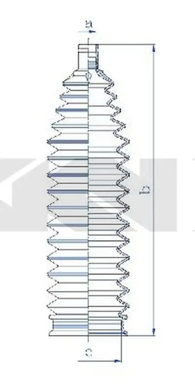 Пыльник, рулевое управление SPIDAN купить
