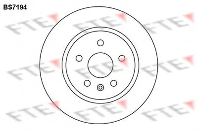 Тормозной диск FTE купить