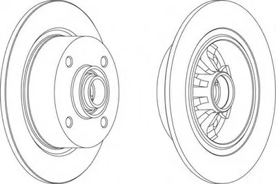 Тормозной диск PREMIER FERODO купить