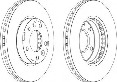 Тормозной диск PREMIER FERODO купить