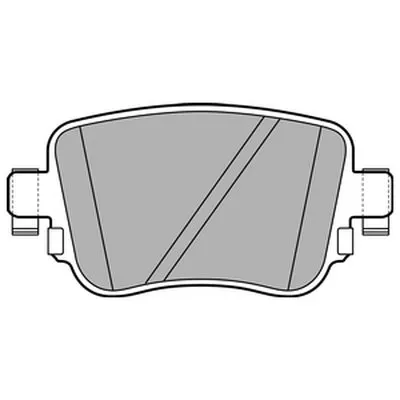 Комплект тормозных колодок, дисковый тормоз DELPHI купить