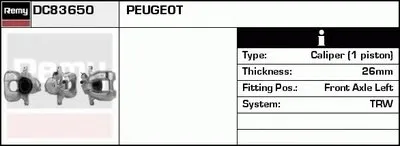 Тормозной суппорт Remanufactured REMY (Multiline) DELCO REMY купить
