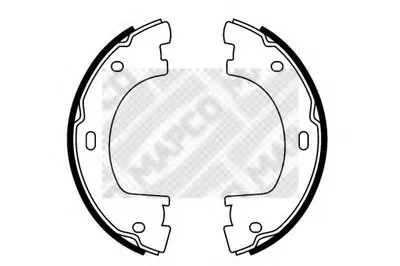 Комплект тормозных колодок MAPCO купить