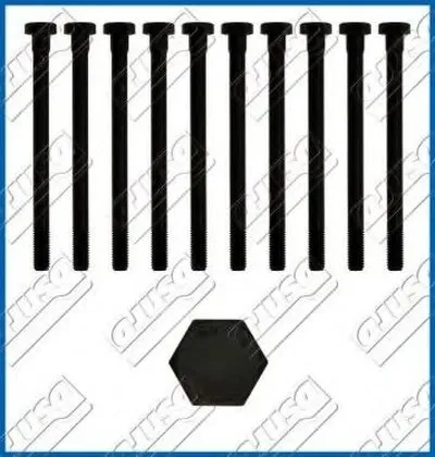 Комплект болтов головки цилидра AJUSA купить