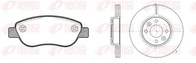 Комплект тормозов, дисковый тормозной механизм Twin Kit REMSA купить