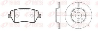 Комплект тормозов, дисковый тормозной механизм Twin Kit REMSA купить