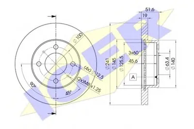 Тормозной диск ICER купить