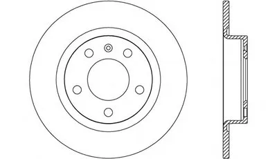 Тормозной диск ADAPTIVE OPEN PARTS купить