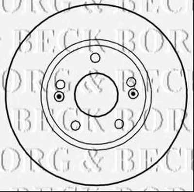 Тормозной диск BORG & BECK купить
