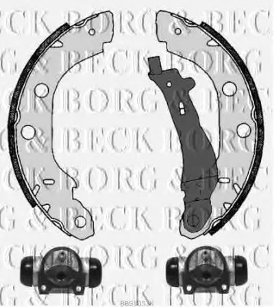 Комплект тормозных колодок BORG & BECK купить