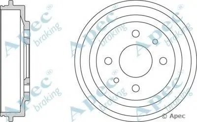 Тормозной барабан APEC braking купить