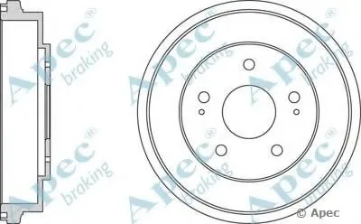 Тормозной барабан APEC braking купить
