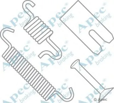 Комплектующие, тормозная колодка APEC braking купить