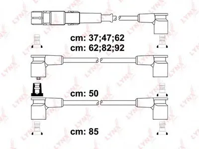 Комплект проводов зажигания LYNXauto купить