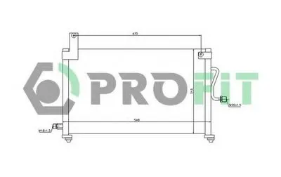 Конденсатор, кондиционер PROFIT купить