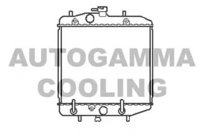 Радиатор, охлаждение двигателя AUTOGAMMA купить
