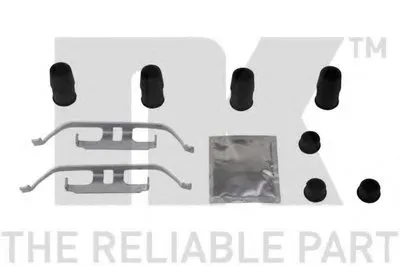 Комплектующие, колодки дискового тормоза NK купить