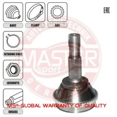 Шарнирный комплект, приводной вал MASTER-SPORT купить
