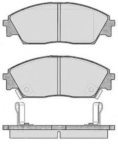Комплект тормозных колодок, дисковый тормоз RAICAM купить
