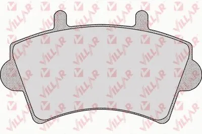 Комплект тормозных колодок, дисковый тормоз VILLAR купить