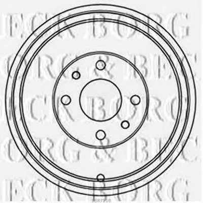 Тормозной барабан BORG & BECK купить