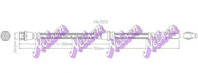 Тормозной шланг BROVEX-NELSON купить