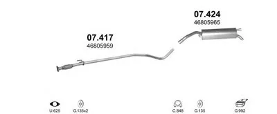 Система выпуска ОГ POLMO купить